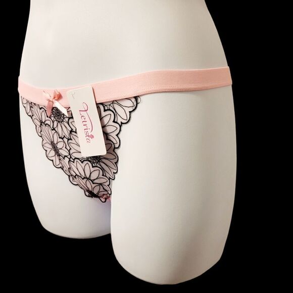 2/$20 Brand new pink lace T-backs underwear panties - Picture 2 of 4